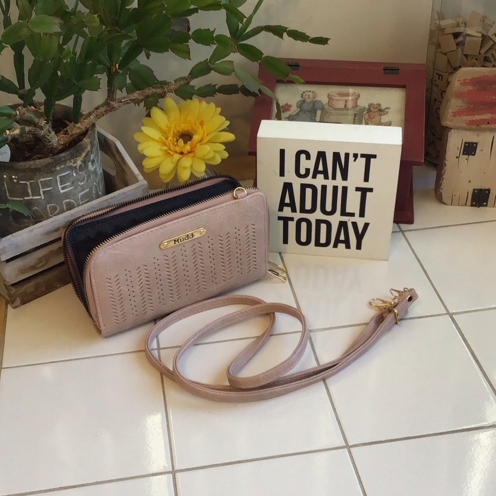 ‘Mudd’ Wallet/Crossbody/IPhone Case
